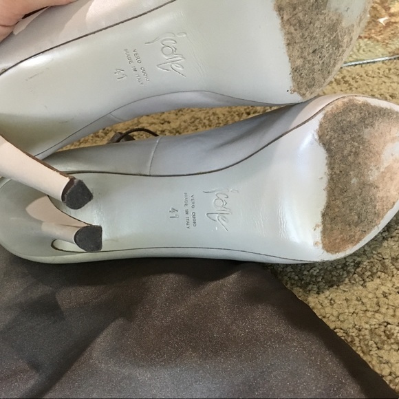 Icône hand painted platform heels - Picture 3 of 3